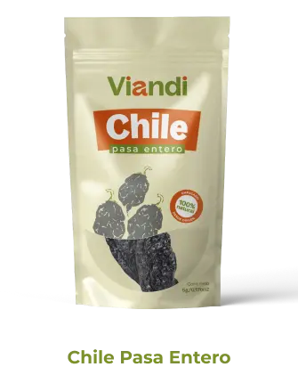 Producto Viandi - Chile pasa entero